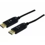 EXERTIS CONNECT DisplayPort 1.4 hibrīda optiskās šķiedras kabelis, 8K, DisplayPort tēviņš uz DisplayPort tēviņu, 50 m (128069)