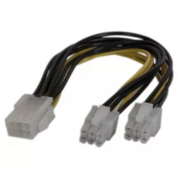 EXERTIS CONNECT PCI Express barošanas adaptera kabelis 6-pin uz 2x 6-pin (146694)