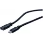 EXERTIS CONNECT USB 3.1 Gen 1 USB-C pagarinājuma kabelis, 1 m, 5 Gbps 150340