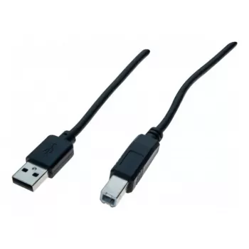 Exertis Connect USB 2.0 kabelis A uz B vīrišķais 3m melns 532450