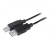 Exertis Connect USB 2.0 kabelis A uz B vīrišķais 3m melns 532450