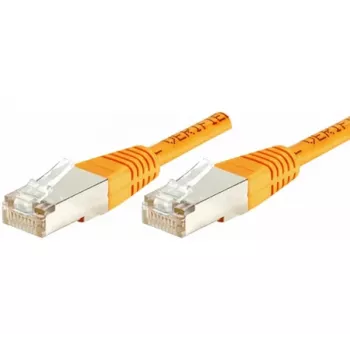 Exertis Connect 234140 Cat.6 F/UTP savienojuma kabelis, 5 m, oranžs, ar slim bend protection