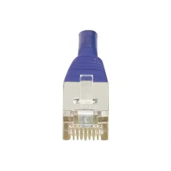 EXERTIS CONNECT Cat6 F/UTP tīkla kabelis, violets, 1,0 m, ar slaidu aizsarguzmavu 234170