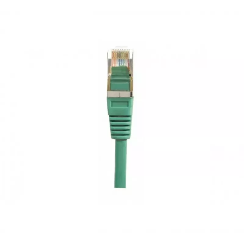 EXERTIS CONNECT Cat.5e F/UTP tīkla kabelis, zaļš, 3,0 m, ar īpaši šauru atbrīvošanas uzmavu 847032