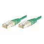 Exertis Connect 244560 Cat6 F/UTP tīkla kabelis, 10 m, zaļš