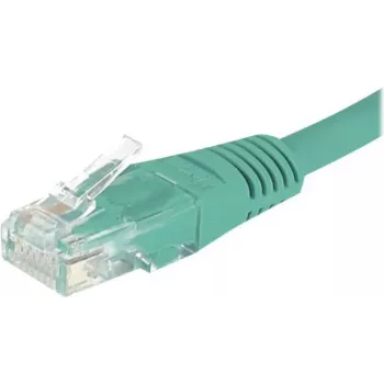 EXERTIS CONNECT Cat6 U/UTP tīkla kabelis (patch cable), 5m, zaļš, RJ45, aizsargāta fiksācijas mēlīte 244750