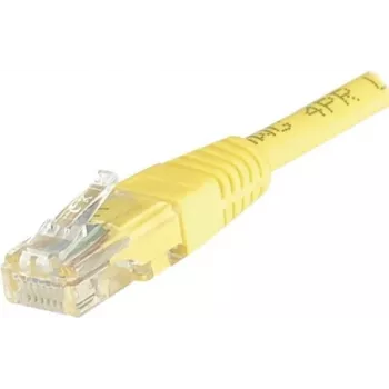 EXERTIS CONNECT Cat.6 U/UTP komutācijas kabelis, 7m, dzeltens, snagless EXC245770