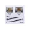 EXERTIS CONNECT telefona kabelis, balts, 3,0 m (911743)