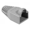 EXERTIS CONNECT RJ45 pretsprieguma uzmava apaļiem kabeļiem, pelēka, 10 gab. 253161
