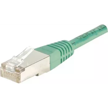 EXERTIS CONNECT Cat.6 F/UTP tīkla kabelis, zaļš, 1.0 m, slaids ar aizsargātu fiksatoru 842102