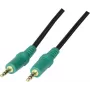 EXERTIS CONNECT 3,5 mm stereo audio kabelis, vīrišķais–vīrišķais, 10 m, melns 108898