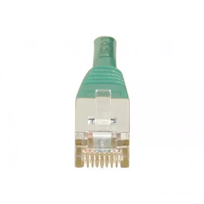 EXERTIS CONNECT Cat.6 F/UTP tīkla kabelis, zaļš, 3,0 m, Slimline Snagless, RJ45 842302