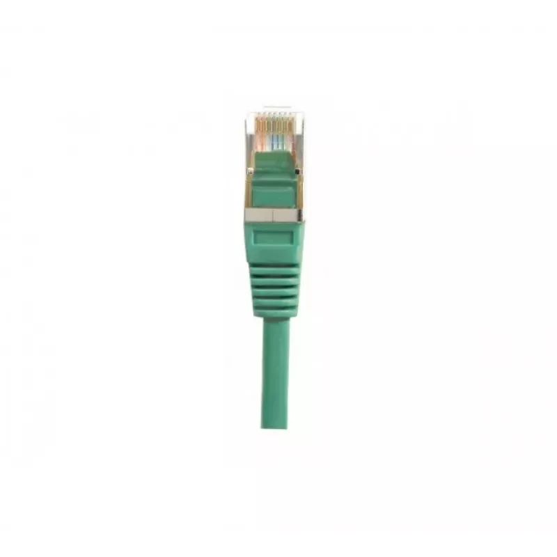 EXERTIS CONNECT Cat.6 F/UTP tīkla kabelis, zaļš, 3,0 m, Slimline Snagless, RJ45 842302