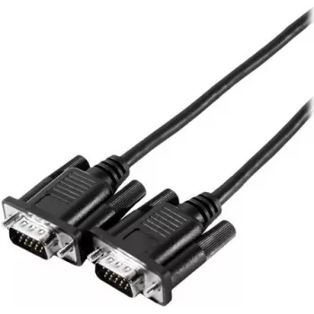 EXERTIS CONNECT SVGA monitora kabelis Eco, 15-pin HD D-Sub tēviņš-tēviņš, 2,0 m, melns 117700