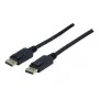 exertis Connect DisplayPort kabelis 1m melns DP 1.1 Male to Male 127000