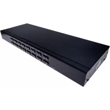 EXERTIS CONNECT 16 portu USB/PS/2 KVM slēdzis ar OSD un IP attālināto piekļuvi 66310
