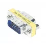 TECLINE Mini dzimuma mainītājs, 15 kontaktu HD D-Sub vīrišķais uz vīrišķo VGA (50408)