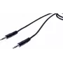 EXERTIS CONNECT 3,5 mm stereo audio kabelis, tēviņš-tēviņš, 1,5 m, melns, 108569