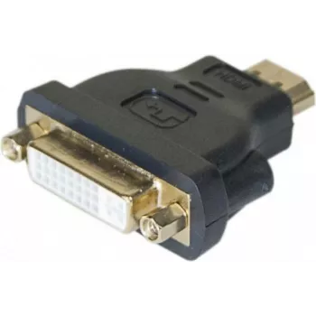 EXERTIS CONNECT HDMI uz DVI-I adapteris, HDMI male uz DVI-I 24+5 female, melns 127951