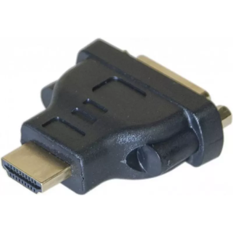 EXERTIS CONNECT HDMI uz DVI-I adapteris, HDMI male uz DVI-I 24+5 female, melns 127951