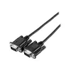 EXERTIS CONNECT SVGA monitora kabelis Eco, 15-pin HD D-Sub tēviņš uz tēviņu, 10,0 m, melns 117740