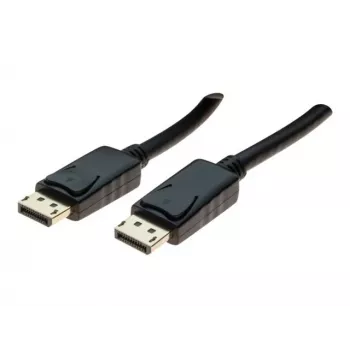 EXERTIS CONNECT DisplayPort 1.1 kabelis, DisplayPort tēviņš uz tēviņu, 10 m, melns EXC128057