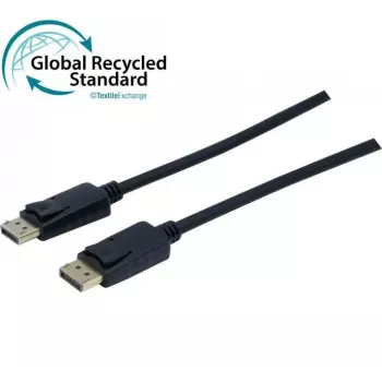 Exertis Connect DisplayPort kabelis 1m 4K UHD Male to Male 127030