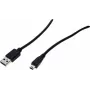 Exertis Connect USB 2.0 kabelis, USB-A vīrišķais uz Mini-USB Type B vīrišķo, 5,0 m, melns 532418