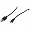 Exertis Connect USB 2.0 kabelis, USB-A vīrišķais uz Mini-USB Type B vīrišķo, 5,0 m, melns 532418