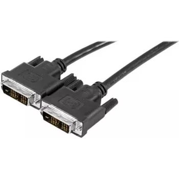 EXERTIS CONNECT DVI-D Single Link monitora kabelis, 18+1 pin DVI-D tēviņš uz DVI-D tēviņš, 3,0 m, melns 127480