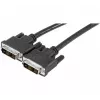 EXERTIS CONNECT DVI-D Single Link monitora kabelis, 18+1 pin DVI-D tēviņš uz DVI-D tēviņš, 3,0 m, melns 127480
