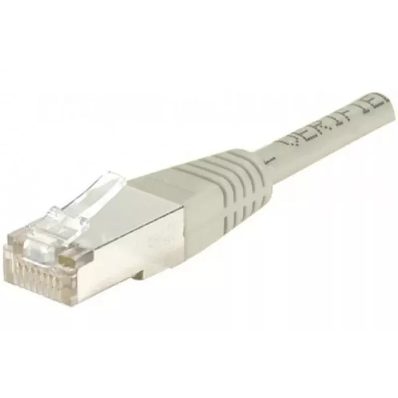 Exertis Connect 240070 Cat.6 F/UTP savienojuma kabelis, 7 m, pelēks, ar slim bend protection