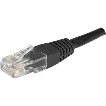 Dexlan RJ45 U/UTP CAT6 5m Cat6 U/UTP (UTP) melns tīkla kabelis (246776)