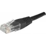 Dexlan RJ45 U/UTP CAT6 5m Cat6 U/UTP (UTP) melns tīkla kabelis (246776)