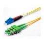 Ekivalan OS2 Duplex šķiedras savienojuma kabelis LC/SC APC, 9/125 µm, dzeltens, 3 m COZ008DALC2SJ0030A