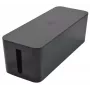 Exertis Connect liela kabeļu pārvaldības kaste pagarinātājiem, melna, 400 x 160 x 135 mm 573424