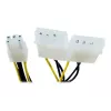 EXERTIS CONNECT Molex uz PCI-E barošanas adaptera kabelis, 25 cm 146691