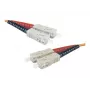 Exertis Connect SC/UPC uz SC/UPC OM2 daudzmodu optiskais komutācijas kabelis, 3m, oranžs 392693