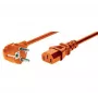 EXERTIS CONNECT 1,8 m oranžs leņķa Schuko uz IEC C13 barošanas kabelis 808072