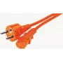 EXERTIS CONNECT barošanas kabelis, Schuko uz IEC C13, oranžs, 1,8 m 808073