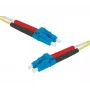 EXERTIS CONNECT OS2 LC Duplex uz LC Duplex UPC optiskais komutācijas kabelis, 9/125 µm, dzeltens, 15 m 392847