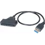 Exertis Connect 508305 USB 3.0 uz SATA adapteris 2,5 collu SSD/HDD, melns