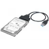 Exertis Connect 508305 USB 3.0 uz SATA adapteris 2,5 collu SSD/HDD, melns