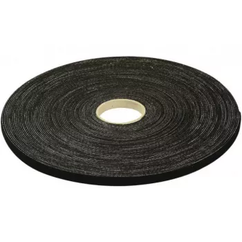 EXERTIS CONNECT āķu un cilpu stiprinājuma lente, 10 mm x 20 m, melna (629421)