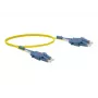 EXERTIS CONNECT LC/UPC uz LC/UPC Uniboot Duplex Vienmoda OS2 Šķiedras Komutācijas Kabelis, 3m, Dzeltens, Bez Halogēniem 392933