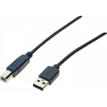 Exertis Connect USB 2.0 kabelis USB-A male uz USB-B male 1,0 m pelēks 532407