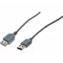 Exertis Connect USB 2.0 pagarinājuma kabelis - USB-A tēviņš uz USB-A mātīte, 3 m, pelēks 532509