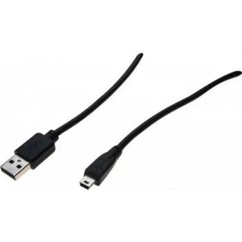Exertis Connect USB 2.0 kabelis - USB-A vīrišķais uz Mini-USB Type-B vīrišķais - 1,5 m - melns 532515