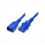Exertis Connect IEC barošanas kabelis C14 uz C13, zils, 5,0 m 808047