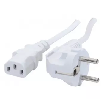 EXERTIS CONNECT barošanas kabelis IEC C13 balts 0,6 m EXC808076